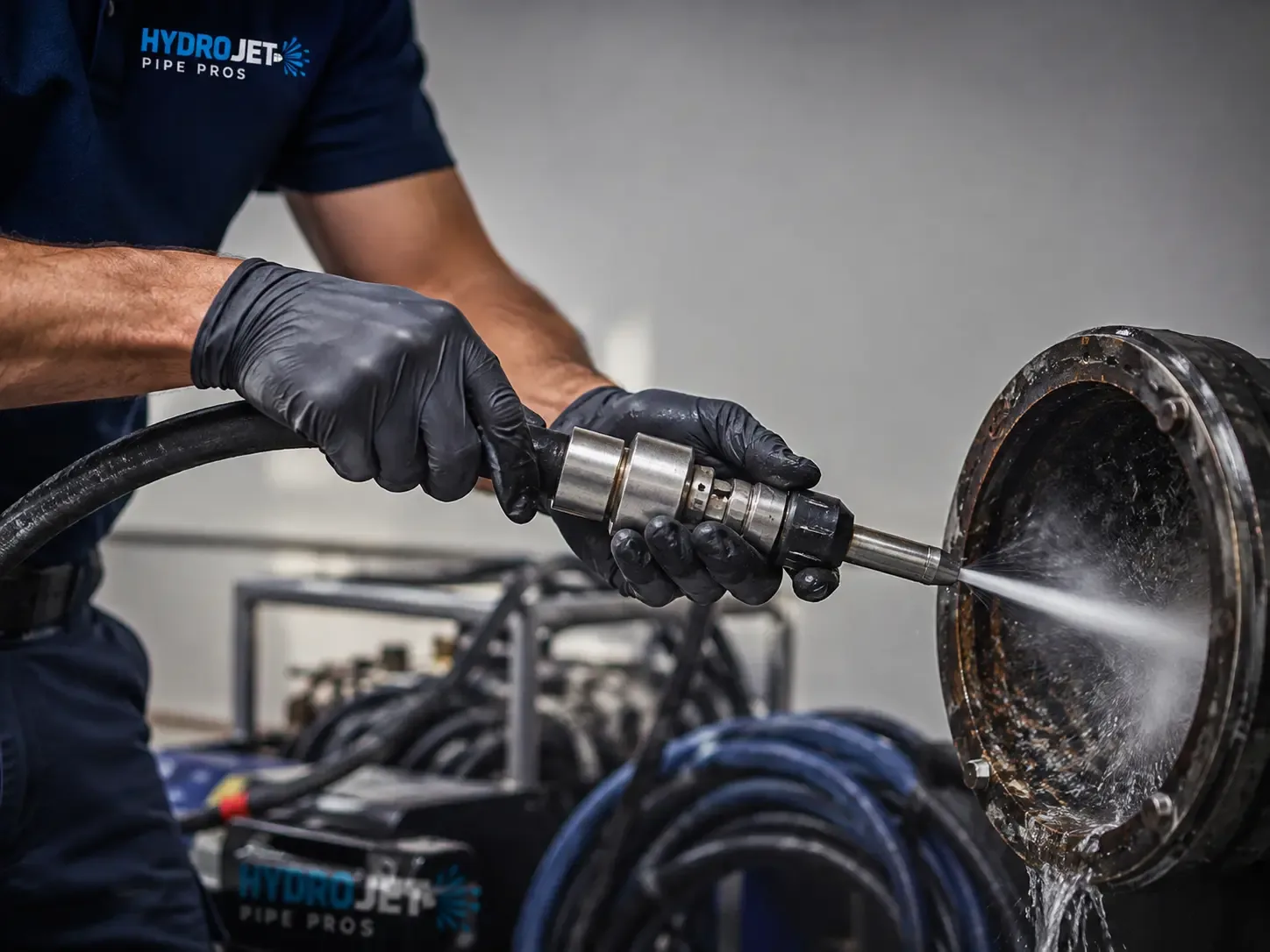Hydro Jet Pipe Descaling in Oakville, WA